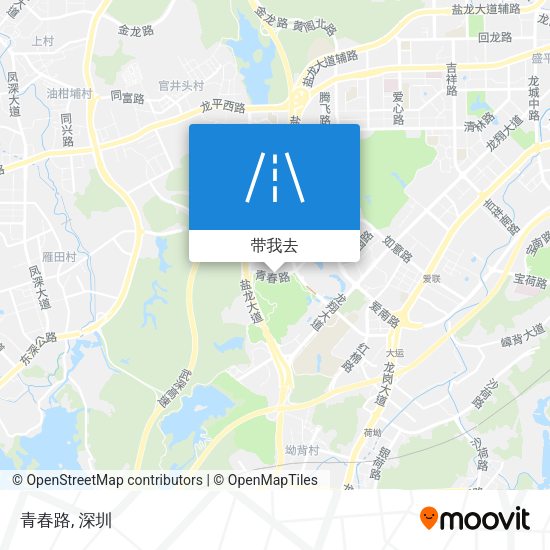 青春路地图