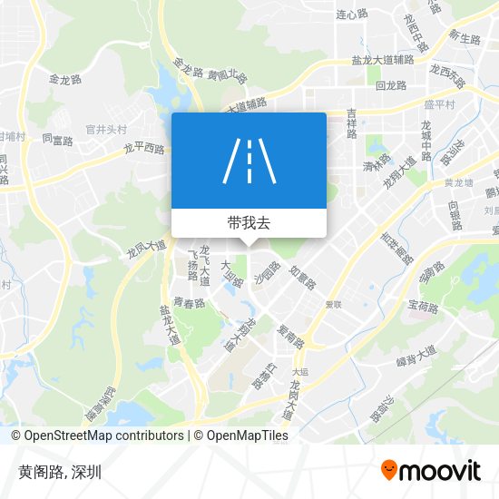 黄阁路地图