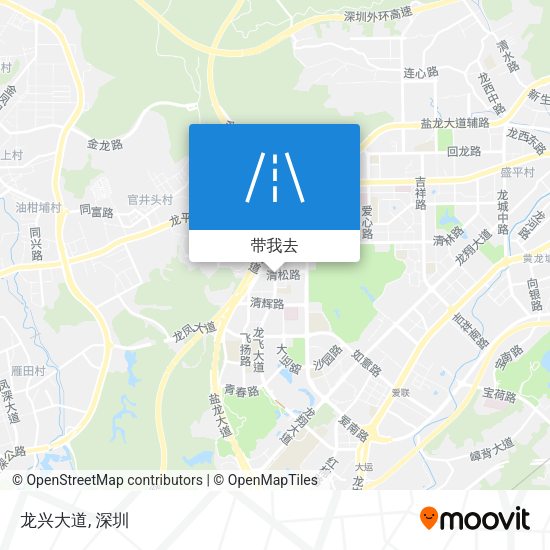 龙兴大道地图