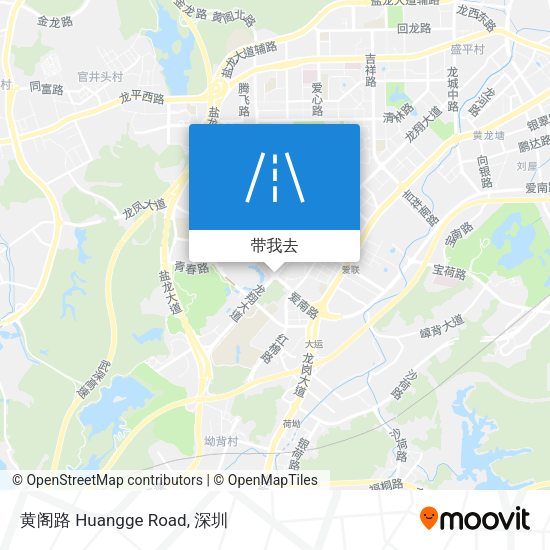 黄阁路 Huangge Road地图