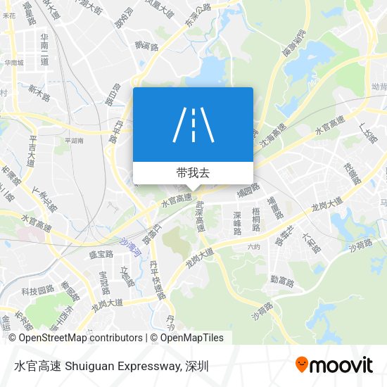 水官高速 Shuiguan Expressway地图