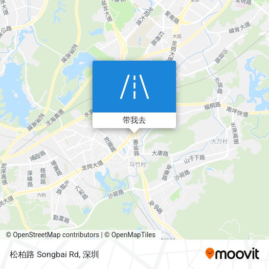 松柏路 Songbai Rd地图