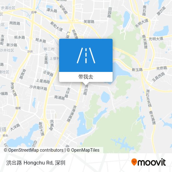 洪出路 Hongchu Rd地图
