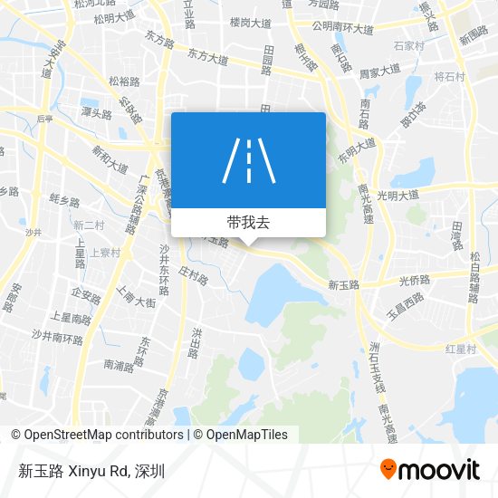 新玉路 Xinyu Rd地图