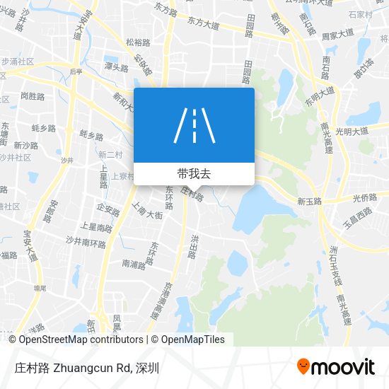 庄村路 Zhuangcun Rd地图