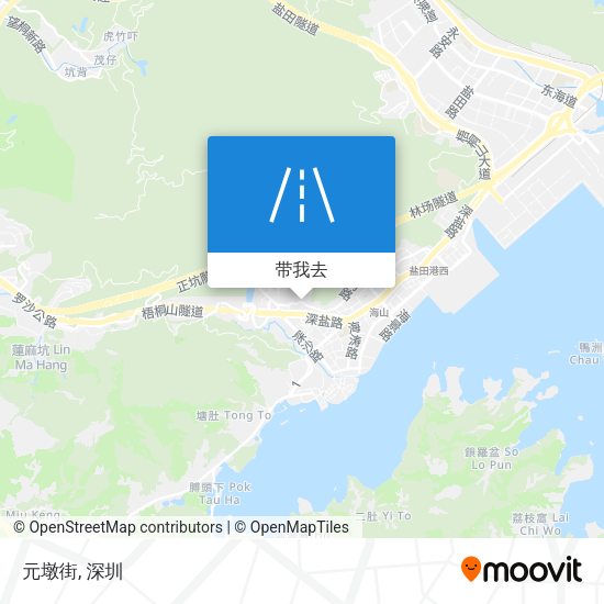 元墩街地图