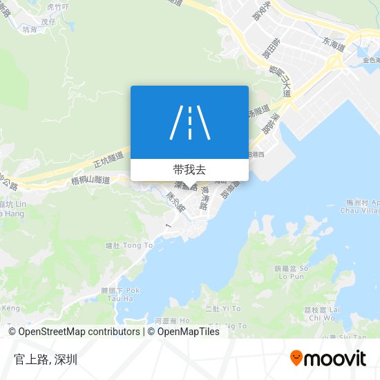 官上路地图