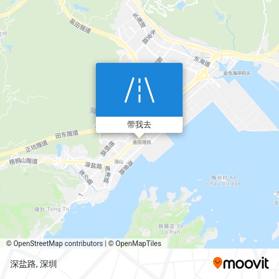 深盐路地图