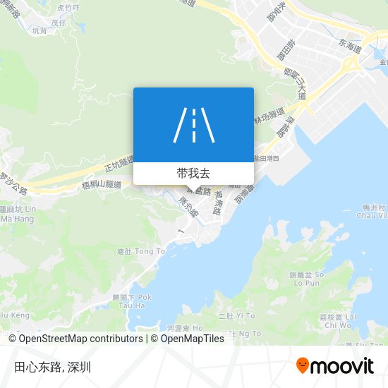 田心东路地图