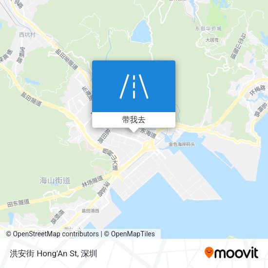 洪安街 Hong'An St地图