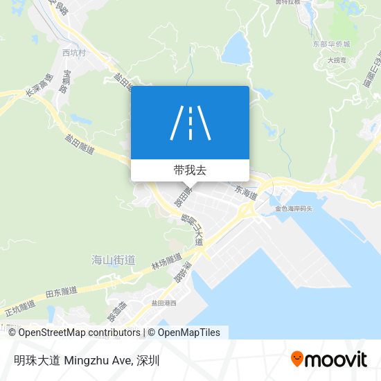 明珠大道 Mingzhu Ave地图