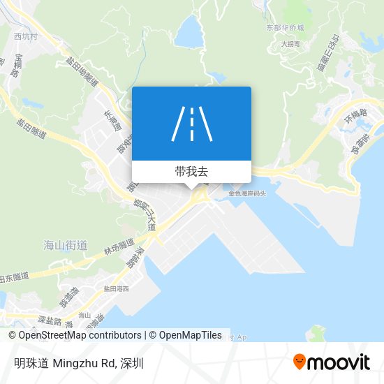 明珠道 Mingzhu Rd地图