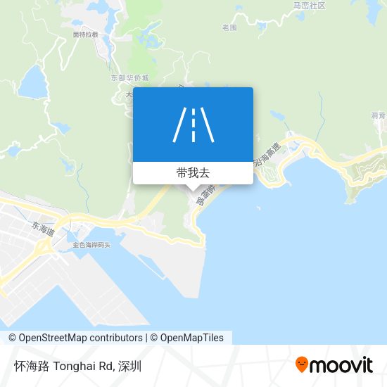 怀海路 Tonghai Rd地图