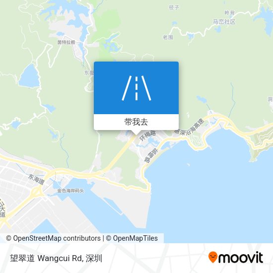 望翠道 Wangcui Rd地图