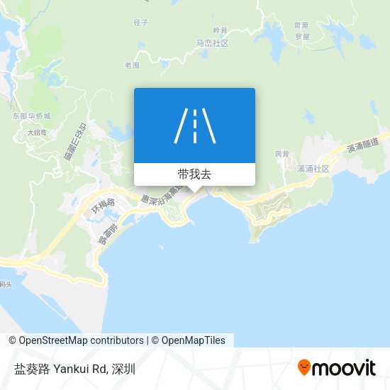 盐葵路 Yankui Rd地图