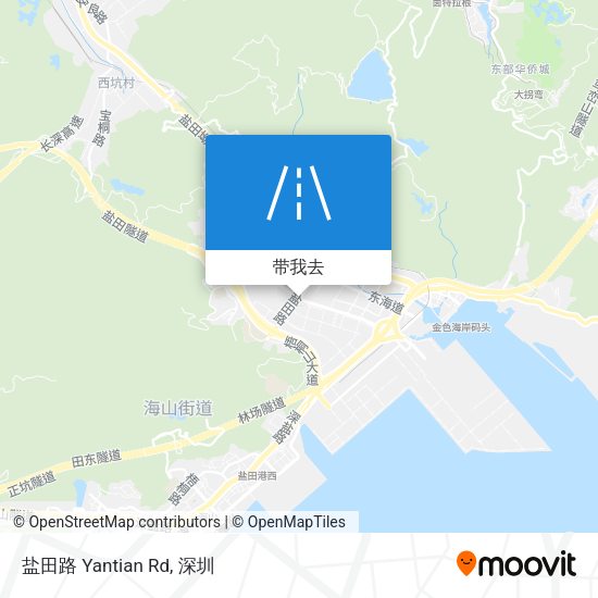盐田路 Yantian Rd地图