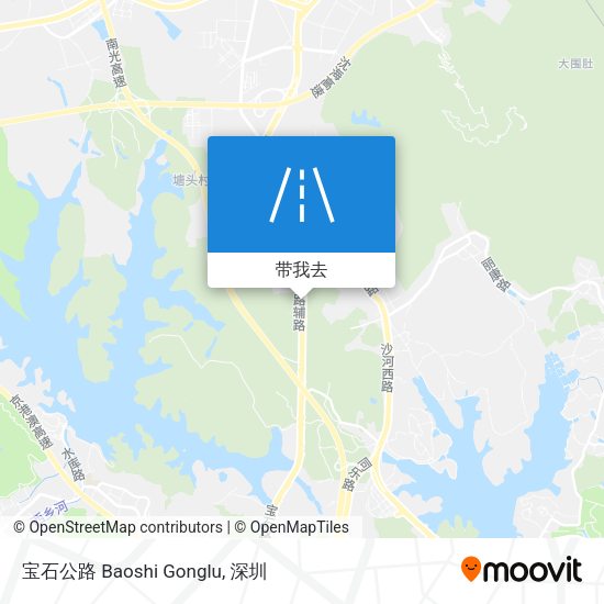 宝石公路 Baoshi Gonglu地图