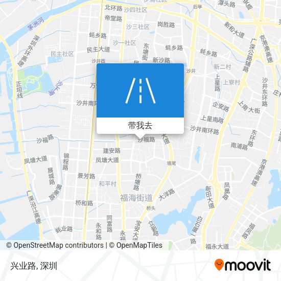 兴业路地图