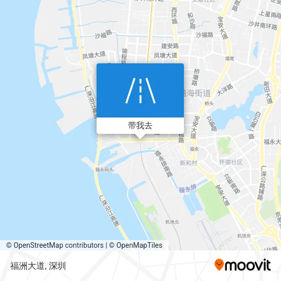 福洲大道地图