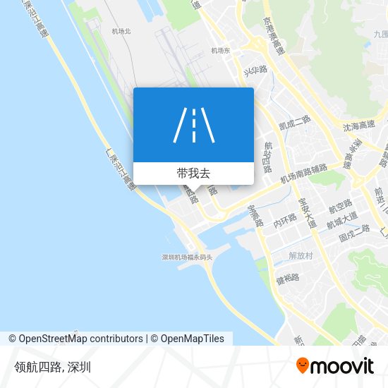 领航四路地图