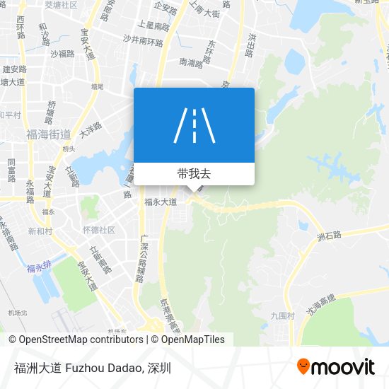 福洲大道 Fuzhou Dadao地图