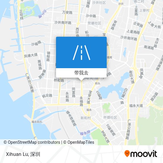 Xihuan Lu地图
