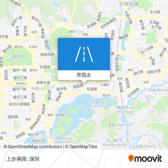 上步南路地图
