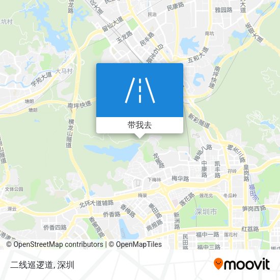 二线巡逻道地图