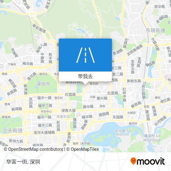 华富一街地图