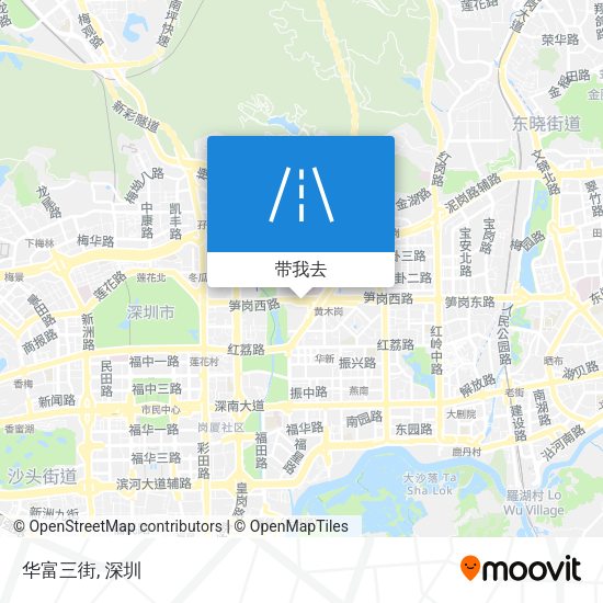 华富三街地图