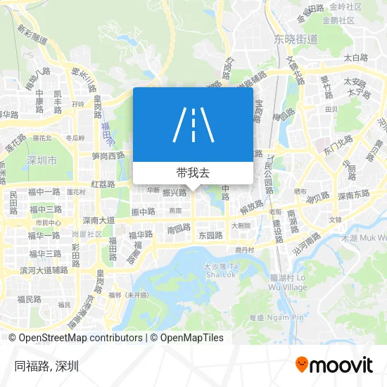 同福路地图