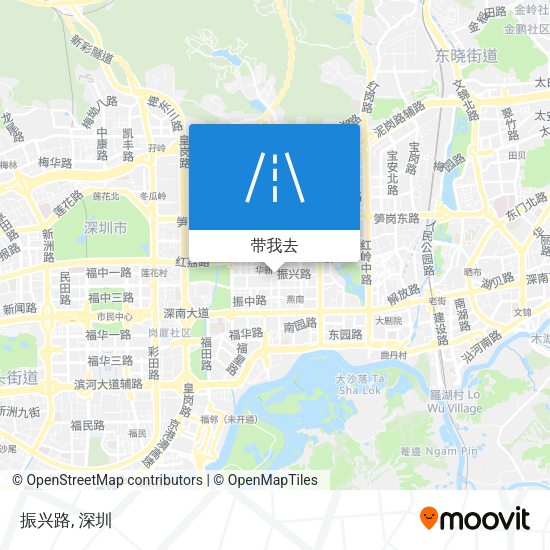 振兴路地图