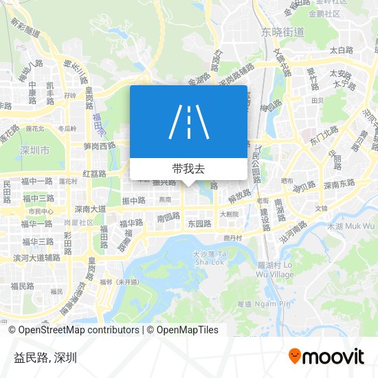 益民路地图