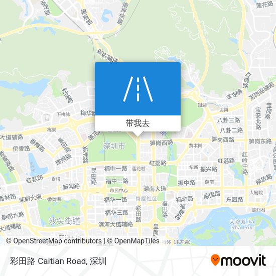 彩田路 Caitian Road地图
