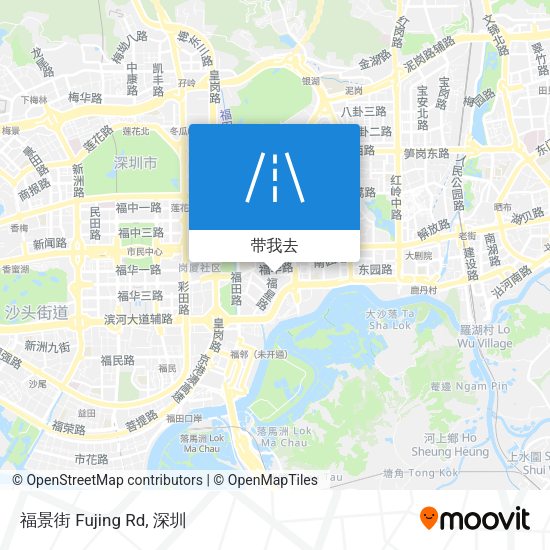 福景街 Fujing Rd地图