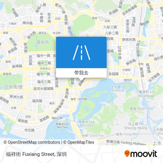 福祥街 Fuxiang Street地图