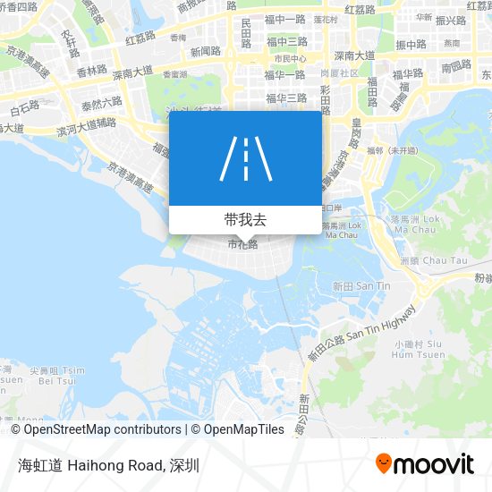 海虹道 Haihong Road地图