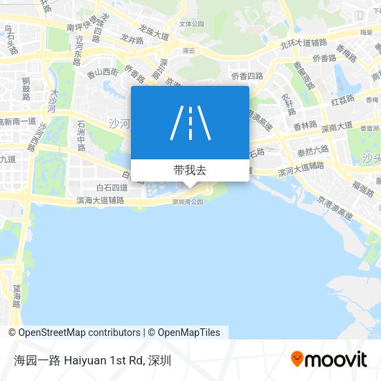 海园一路 Haiyuan 1st Rd地图