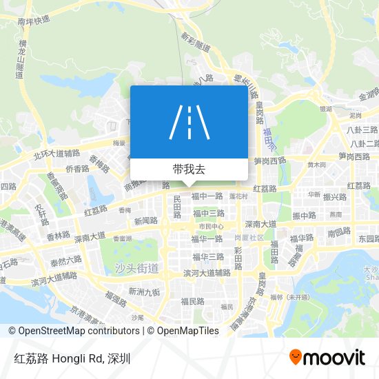 红荔路 Hongli Rd地图
