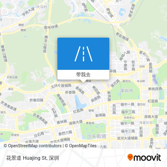 花景道 Huajing St地图