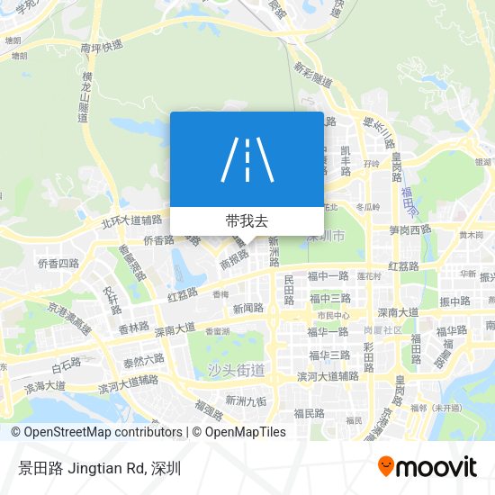 景田路 Jingtian Rd地图