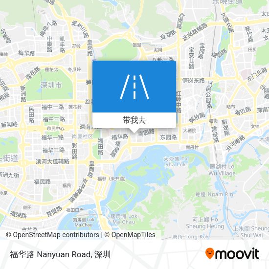 福华路 Nanyuan Road地图