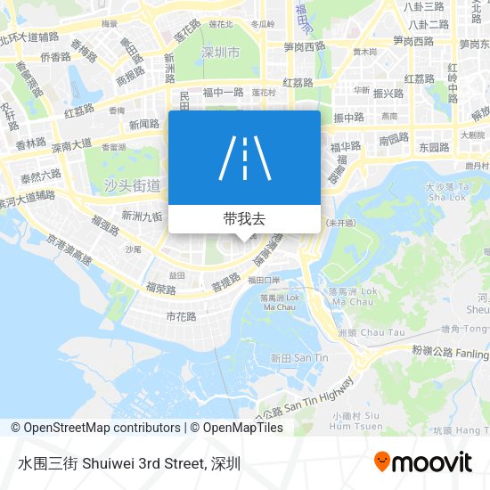 水围三街 Shuiwei 3rd Street地图
