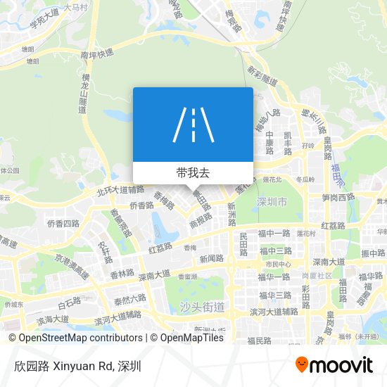 欣园路 Xinyuan Rd地图