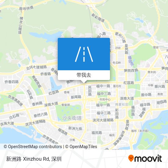 新洲路 Xinzhou Rd地图