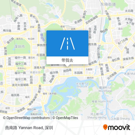 燕南路 Yannan Road地图