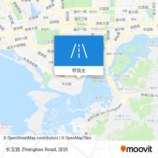 长宝路 Zhangbao Road地图