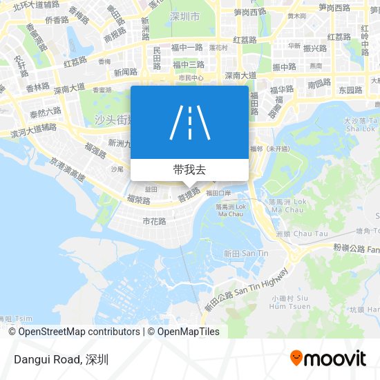 Dangui Road地图