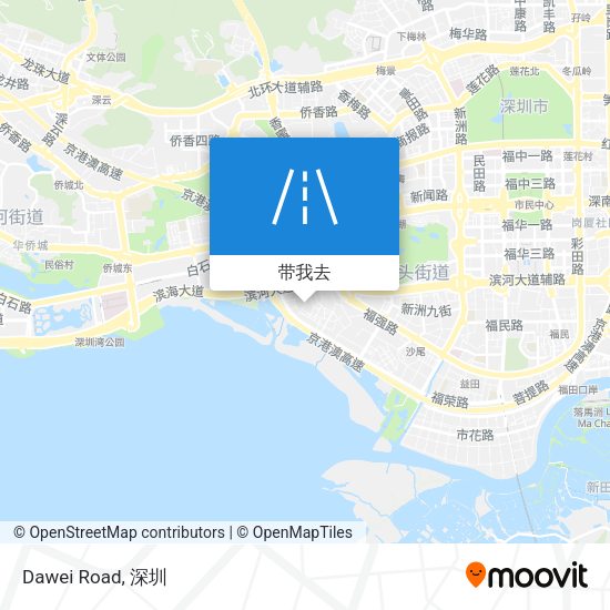 Dawei Road地图