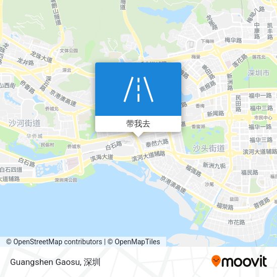 Guangshen Gaosu地图